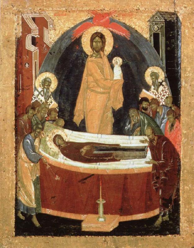 THEOPHANES the Greek Dormition of the virgin